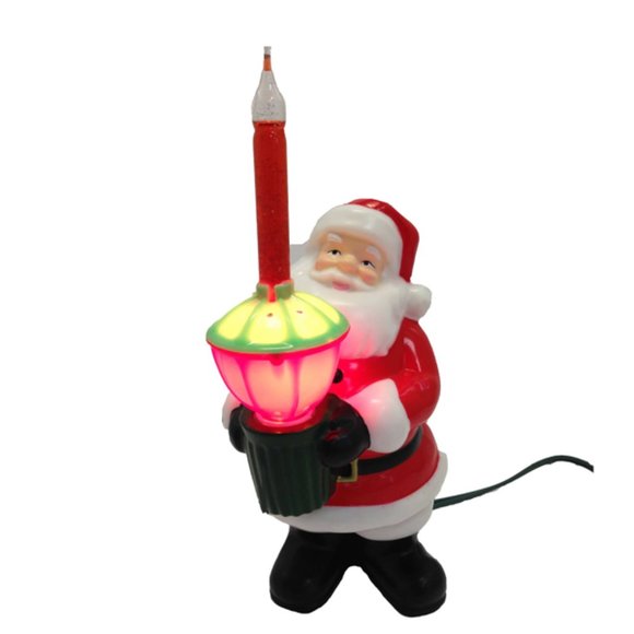 Santa Bubble Light Tabletop Christmas Vintage Inspired Decoration Kurt Adler - Picture 1 of 11